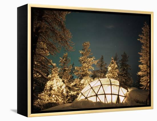 Kakslauttanen, Lapland, Finland-Daisy Gilardini-Framed Premier Image Canvas