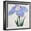 Kaku Jaku Ro Book of a Blue Iris-Stapleton Collection-Framed Giclee Print