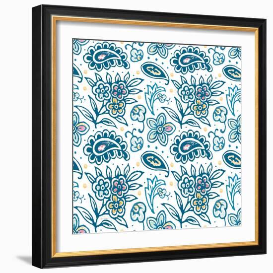 Kala Pattern VIA-Sue Schlabach-Framed Art Print