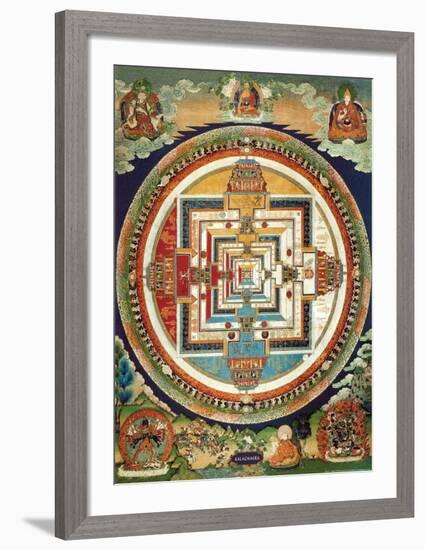 Kalachakra-null-Framed Art Print