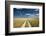 Kalahari Desert Track, Magadikgadi Pans National Park, Botswana-Paul Souders-Framed Photographic Print