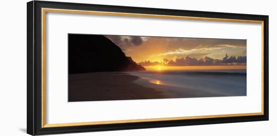 Kalalau Beach, Hawaii, USA-null-Framed Photographic Print