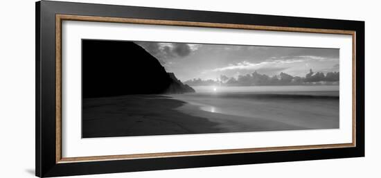 Kalalau Beach Sunset, Na Pali Coast, Hawaii, USA--Framed Photographic Print