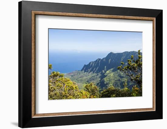 Kalalau Valley, Napali Coast State Park Kauai, Hawaii, United States of America, Pacific-Michael DeFreitas-Framed Photographic Print