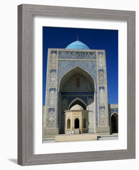 Kalan Mosque, Built in 1121-22Ad During the Reign of the Kharakhanid Ruler Arslan Khan Muhammed-Antonia Tozer-Framed Photographic Print