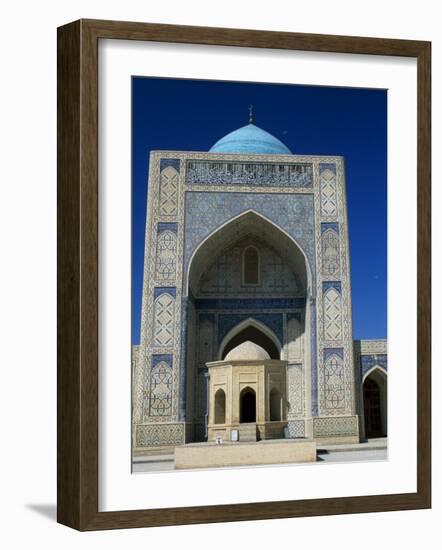 Kalan Mosque, Built in 1121-22Ad During the Reign of the Kharakhanid Ruler Arslan Khan Muhammed-Antonia Tozer-Framed Photographic Print