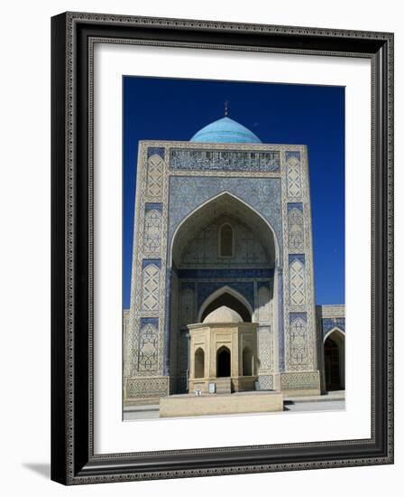 Kalan Mosque, Built in 1121-22Ad During the Reign of the Kharakhanid Ruler Arslan Khan Muhammed-Antonia Tozer-Framed Photographic Print