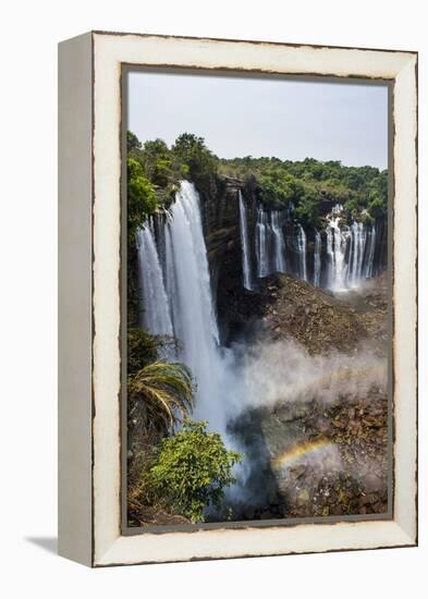 Kalandula Falls, Malanje province, Angola, Africa-Michael Runkel-Framed Premier Image Canvas