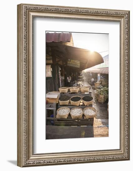 Kalaw Market at Sunrise, Shan State, Myanmar (Burma), Asia-Matthew Williams-Ellis-Framed Photographic Print