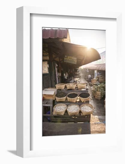 Kalaw Market at Sunrise, Shan State, Myanmar (Burma), Asia-Matthew Williams-Ellis-Framed Photographic Print