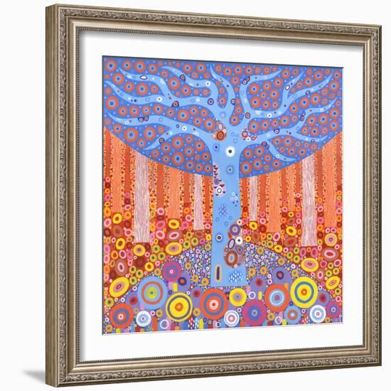 Kaleidoforest, 2018-David Newton-Framed Giclee Print