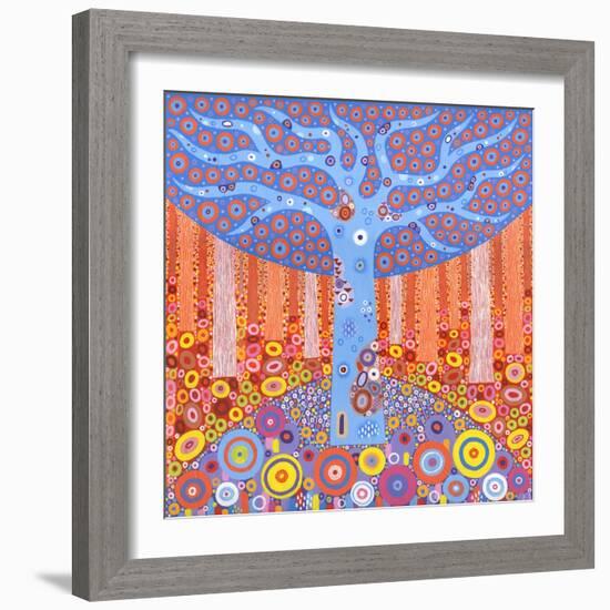 Kaleidoforest, 2018-David Newton-Framed Giclee Print