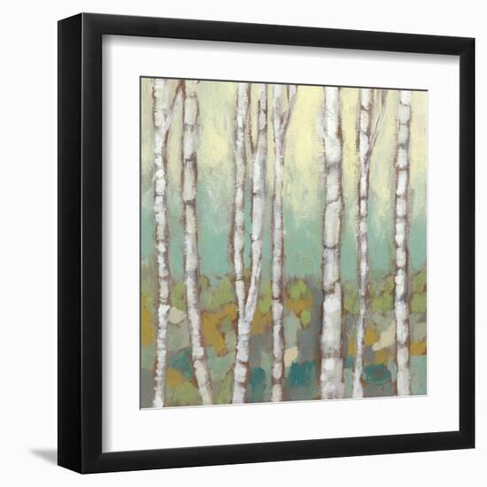 Kaleidoscope Birches I-Jennifer Goldberger-Framed Art Print