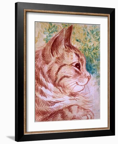 Kaleidoscope Cats I-Louis Wain-Framed Giclee Print
