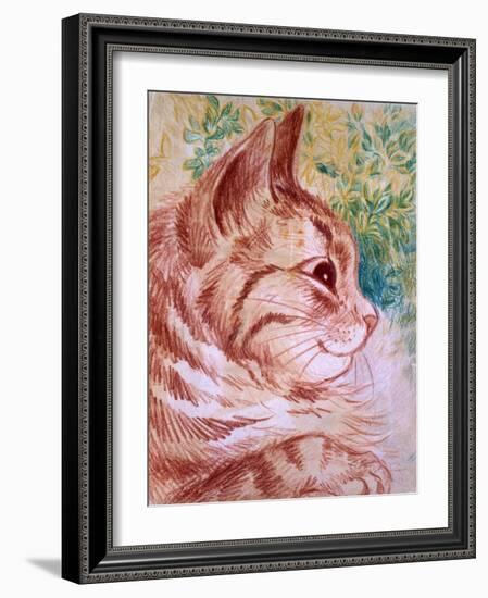 Kaleidoscope Cats I-Louis Wain-Framed Giclee Print