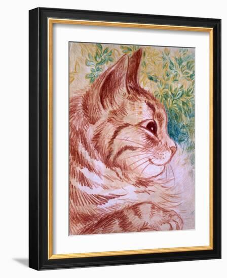 Kaleidoscope Cats I-Louis Wain-Framed Giclee Print