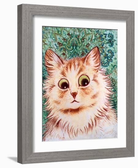 Kaleidoscope Cats II-Louis Wain-Framed Giclee Print