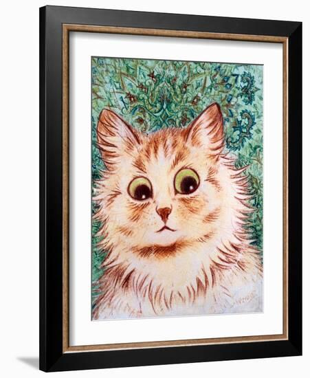 Kaleidoscope Cats II-Louis Wain-Framed Giclee Print