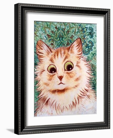 Kaleidoscope Cats II-Louis Wain-Framed Giclee Print