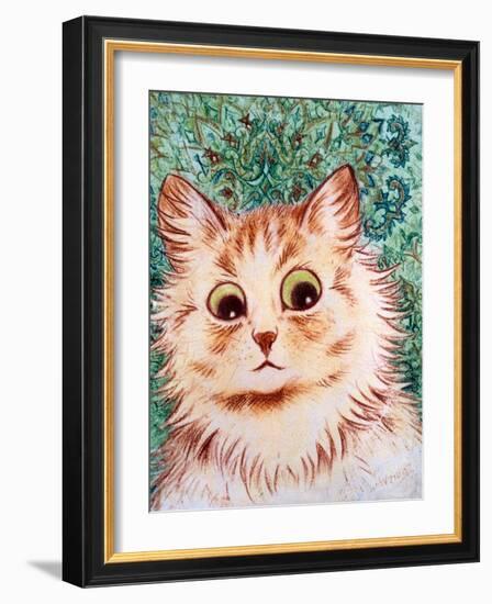 Kaleidoscope Cats II-Louis Wain-Framed Giclee Print