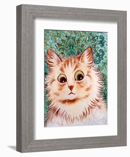 Kaleidoscope Cats II-Louis Wain-Framed Giclee Print