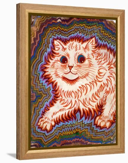 Kaleidoscope Cats III-Louis Wain-Framed Premier Image Canvas