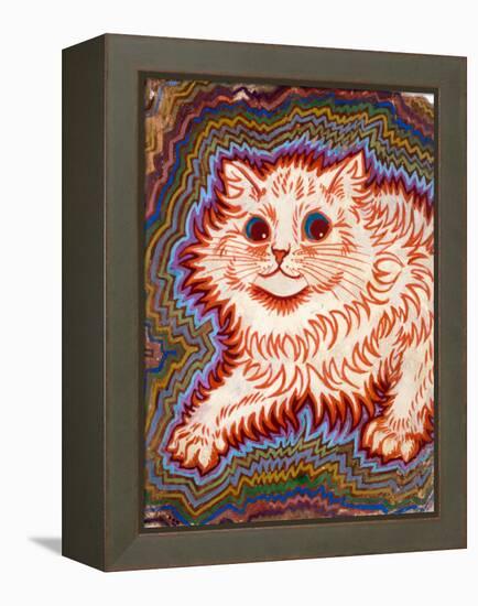 Kaleidoscope Cats III-Louis Wain-Framed Premier Image Canvas