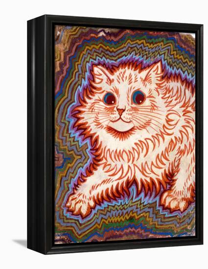 Kaleidoscope Cats III-Louis Wain-Framed Premier Image Canvas