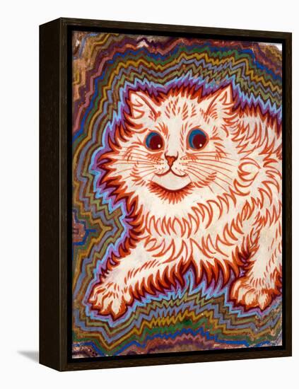 Kaleidoscope Cats III-Louis Wain-Framed Premier Image Canvas