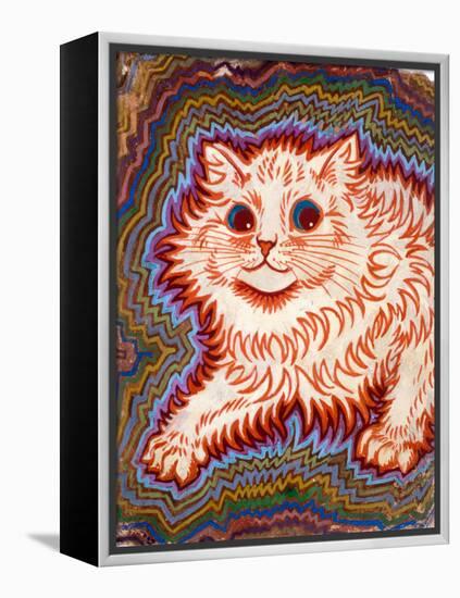 Kaleidoscope Cats III-Louis Wain-Framed Premier Image Canvas