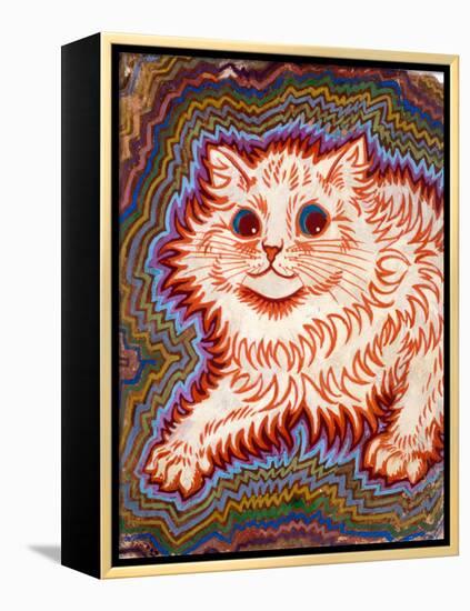 Kaleidoscope Cats III-Louis Wain-Framed Premier Image Canvas