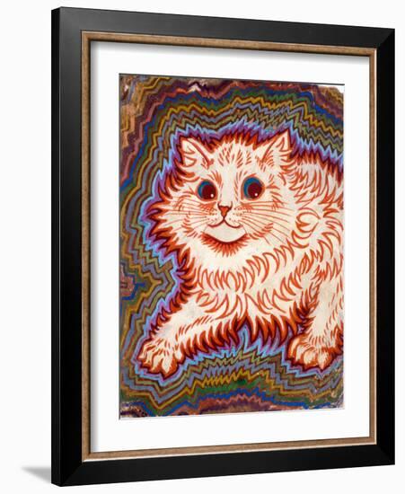 Kaleidoscope Cats III-Louis Wain-Framed Giclee Print