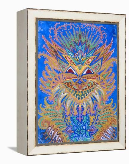 Kaleidoscope Cats VI-Louis Wain-Framed Premier Image Canvas