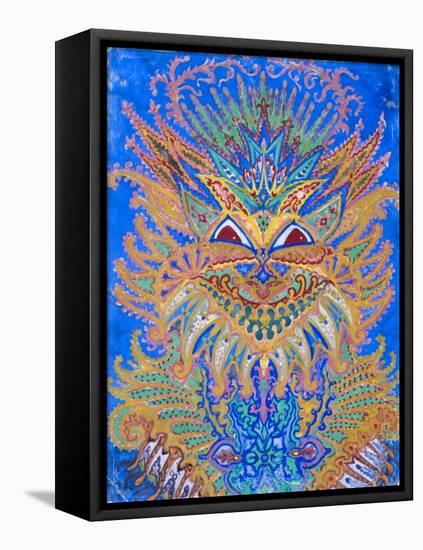 Kaleidoscope Cats VI-Louis Wain-Framed Premier Image Canvas