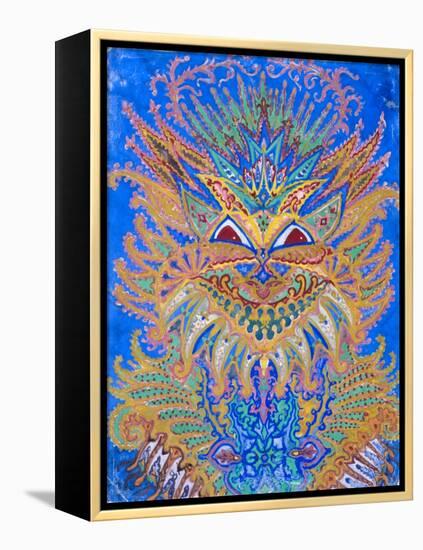 Kaleidoscope Cats VI-Louis Wain-Framed Premier Image Canvas