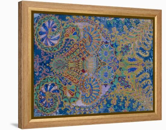 Kaleidoscope Cats VII-Louis Wain-Framed Premier Image Canvas