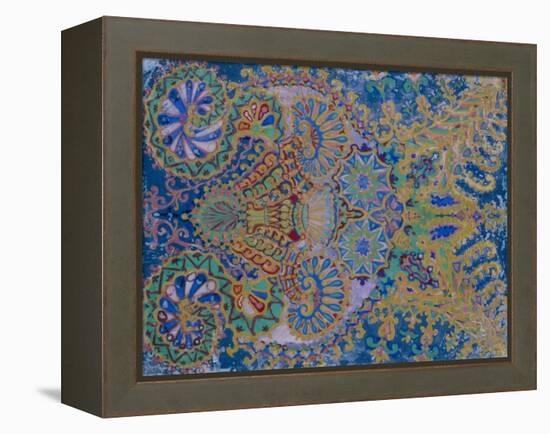 Kaleidoscope Cats VII-Louis Wain-Framed Premier Image Canvas