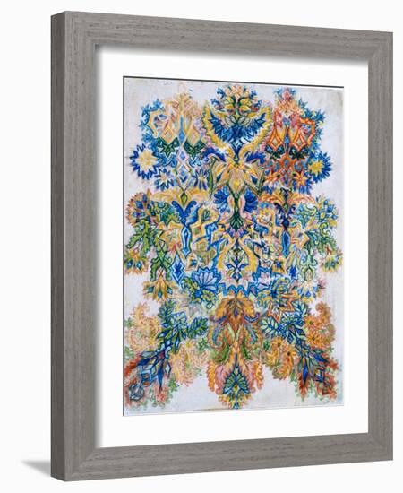 Kaleidoscope Cats VIII-Louis Wain-Framed Giclee Print