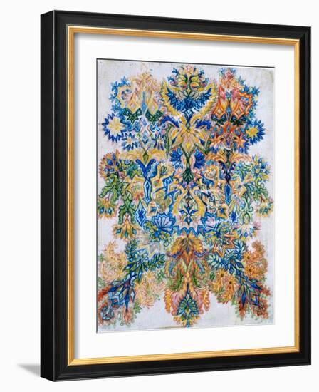 Kaleidoscope Cats VIII-Louis Wain-Framed Giclee Print