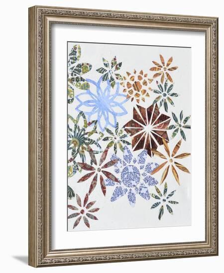 Kaleidoscope Cut Outs II-Natalie Avondet-Framed Art Print