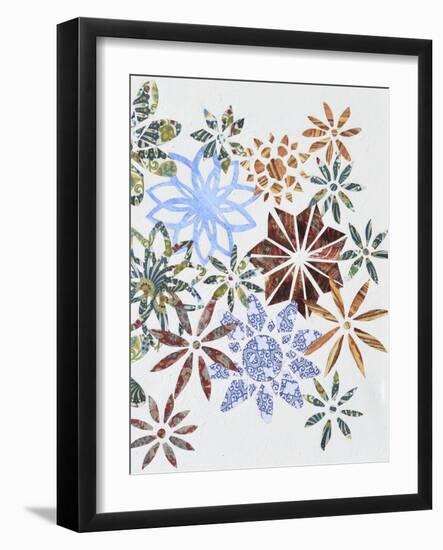 Kaleidoscope Cut Outs II-Natalie Avondet-Framed Art Print