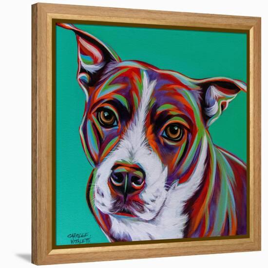 Kaleidoscope Dog I-Carolee Vitaletti-Framed Stretched Canvas