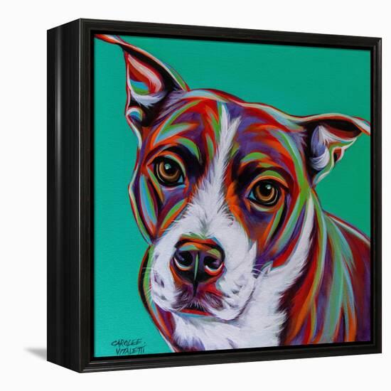 Kaleidoscope Dog I-Carolee Vitaletti-Framed Stretched Canvas