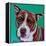 Kaleidoscope Dog I-Carolee Vitaletti-Framed Stretched Canvas