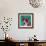 Kaleidoscope Dog I-Carolee Vitaletti-Framed Art Print displayed on a wall