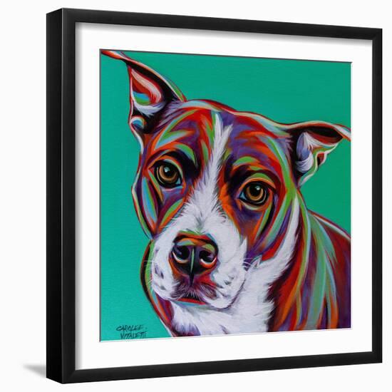 Kaleidoscope Dog I-Carolee Vitaletti-Framed Art Print