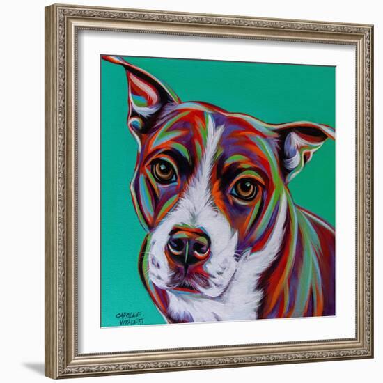 Kaleidoscope Dog I-Carolee Vitaletti-Framed Premium Giclee Print