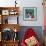 Kaleidoscope Dog I-Carolee Vitaletti-Framed Premium Giclee Print displayed on a wall