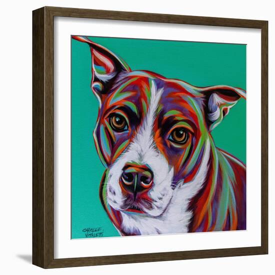 Kaleidoscope Dog I-Carolee Vitaletti-Framed Premium Giclee Print