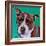 Kaleidoscope Dog I-Carolee Vitaletti-Framed Premium Giclee Print